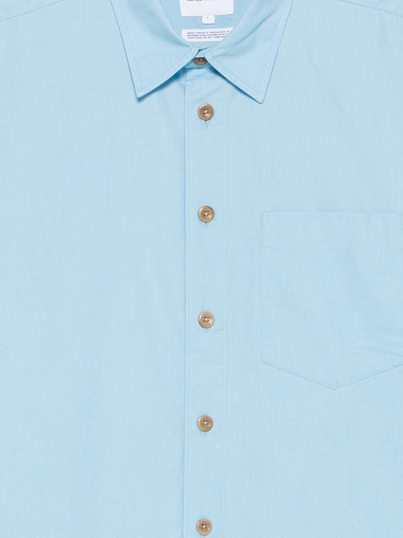 short-sleeved patch-pocket shirt 3