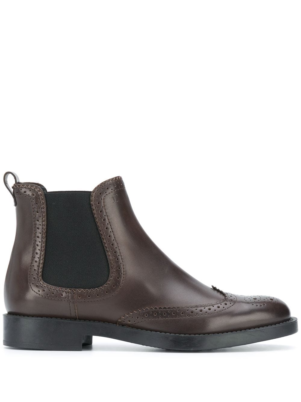 brogue chelsea boots - 1