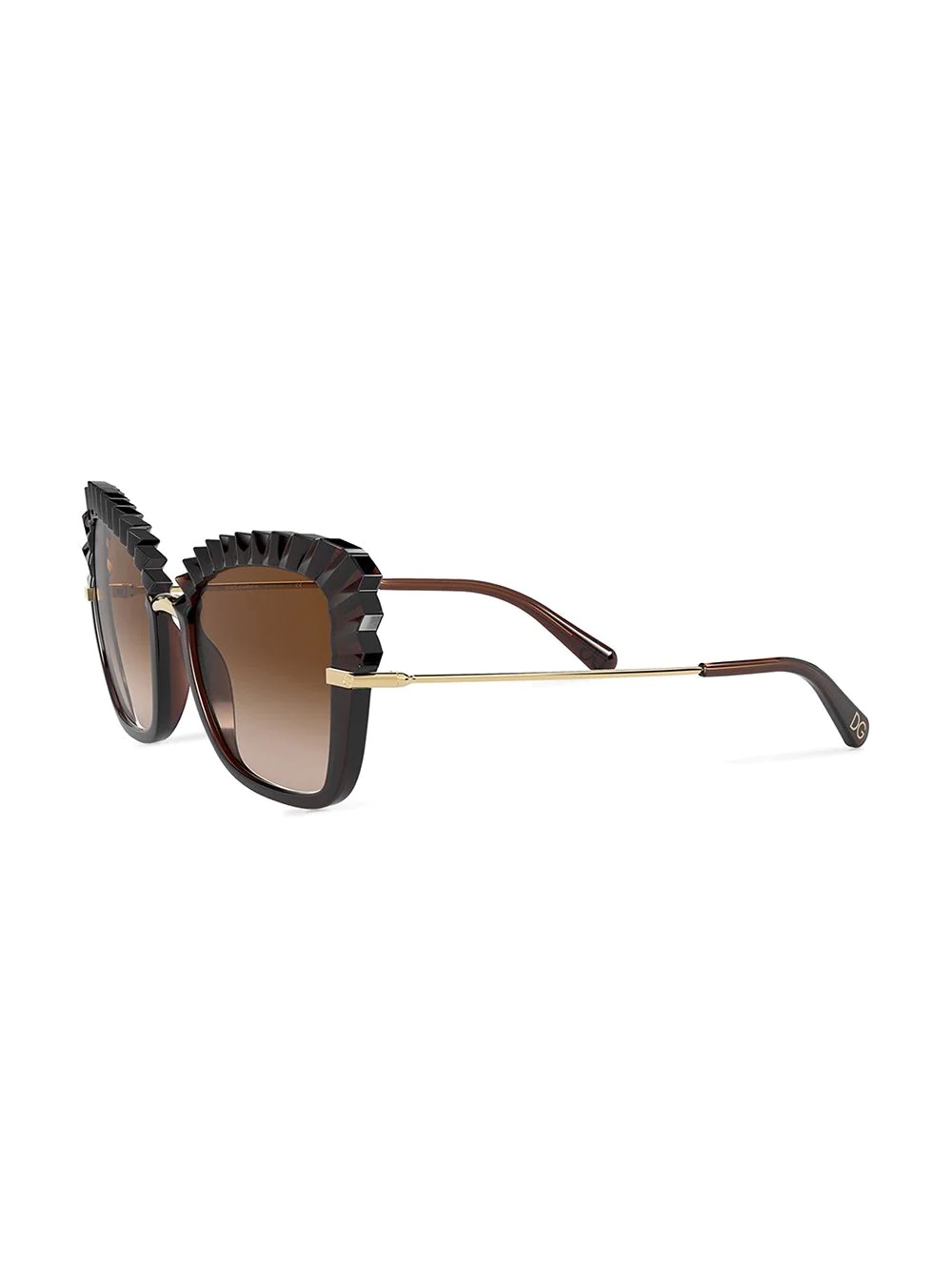 Plissé oversized sunglasses - 2