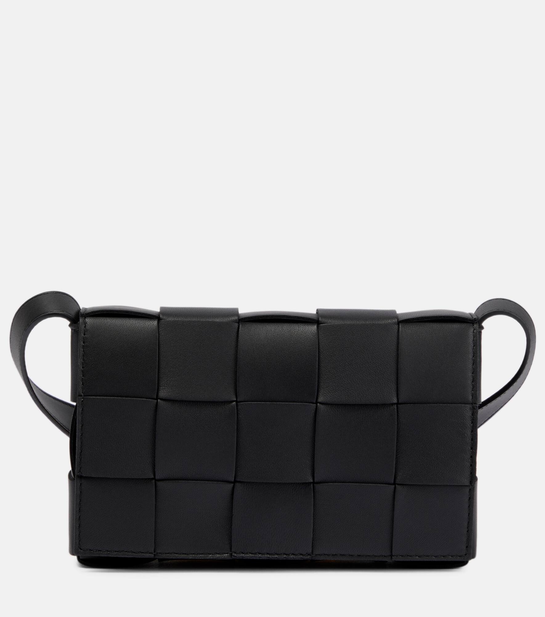 Cassette Small leather crossbody bag - 1