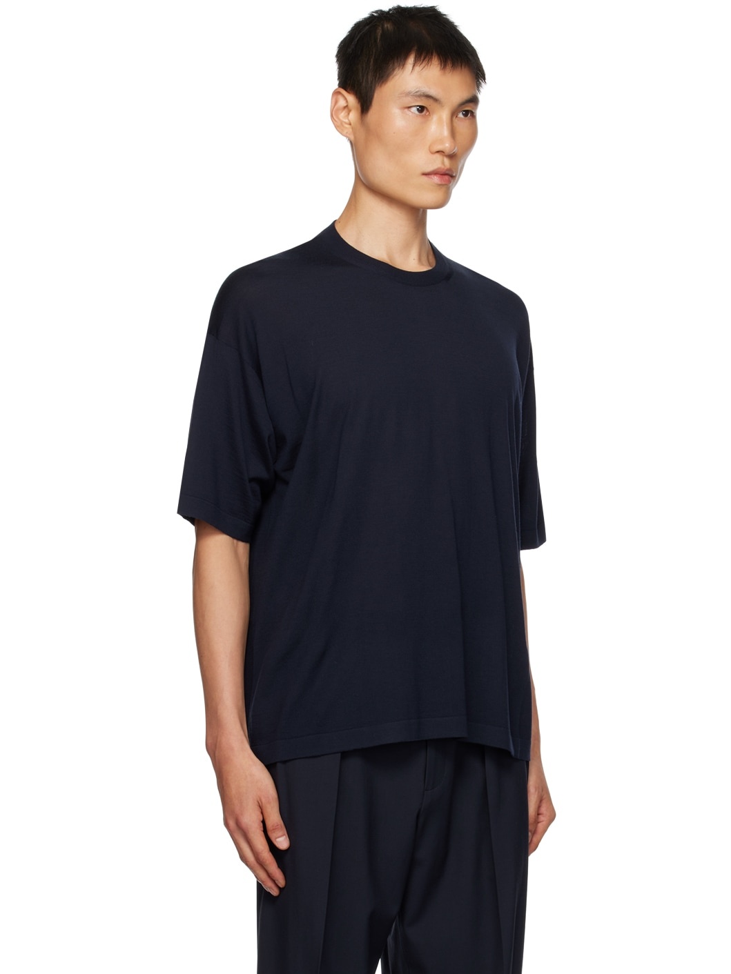 Navy Dlomu T-Shirt - 2
