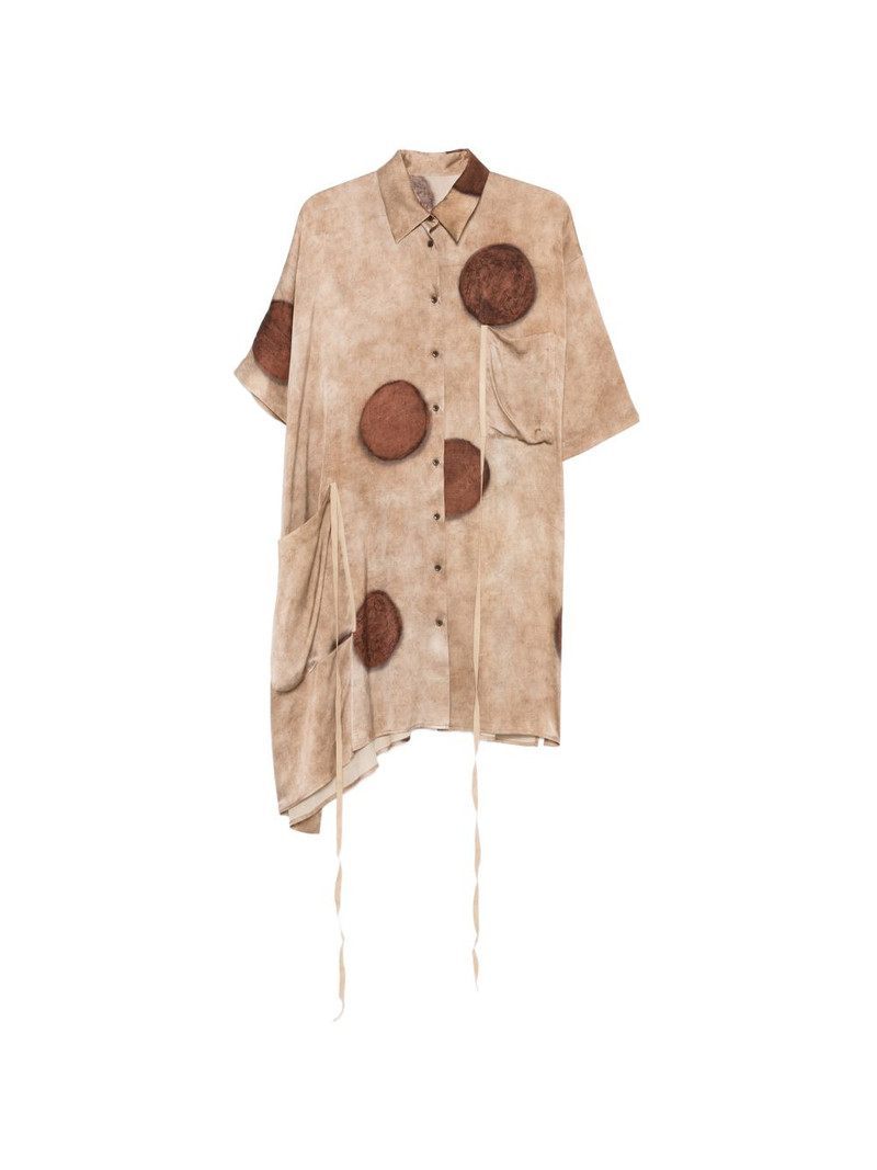 Thetis dot-print tie-detail top 1