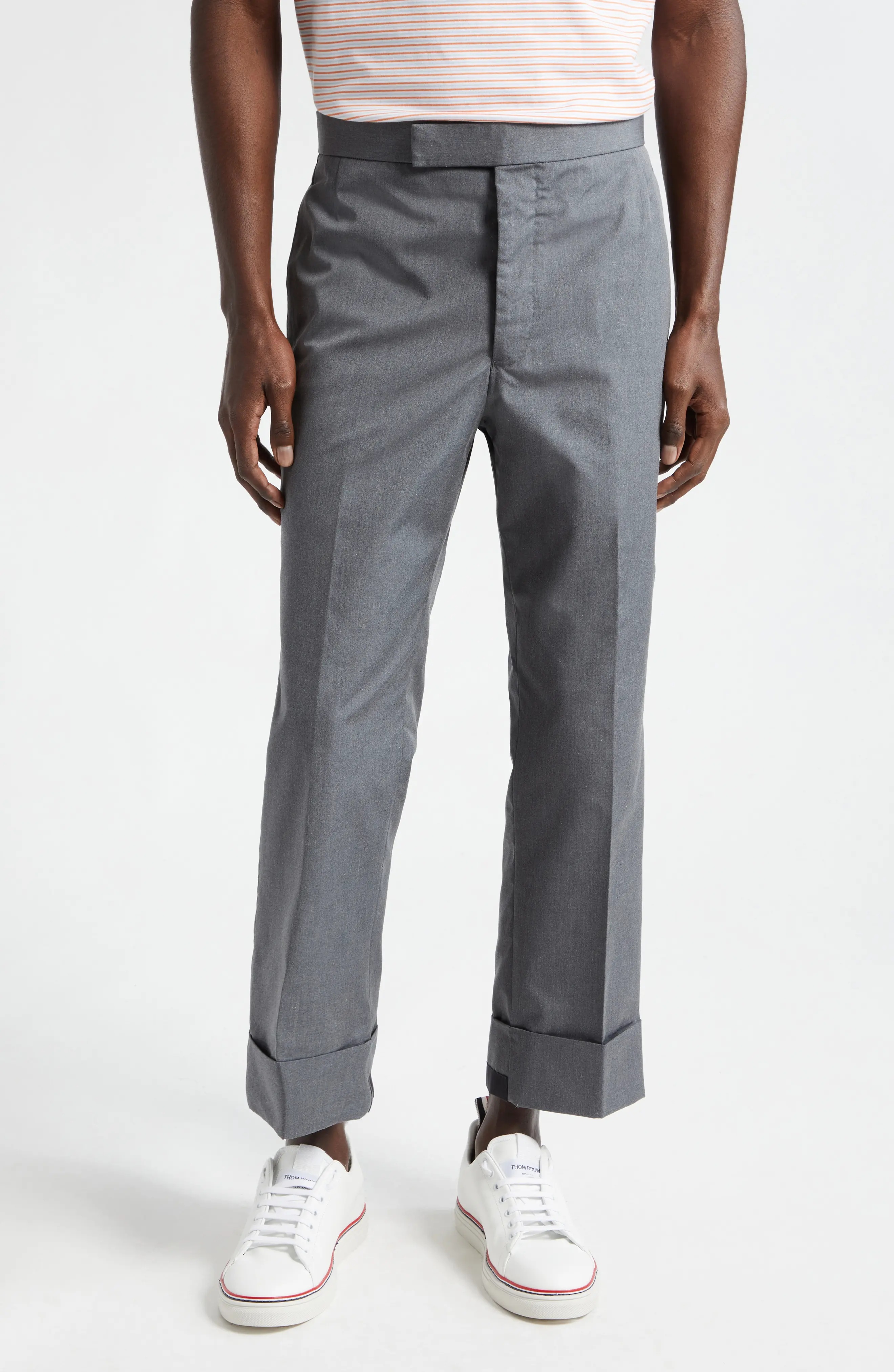 Classic Fit 1 Typewriter Cloth Backstrap Trousers - 1