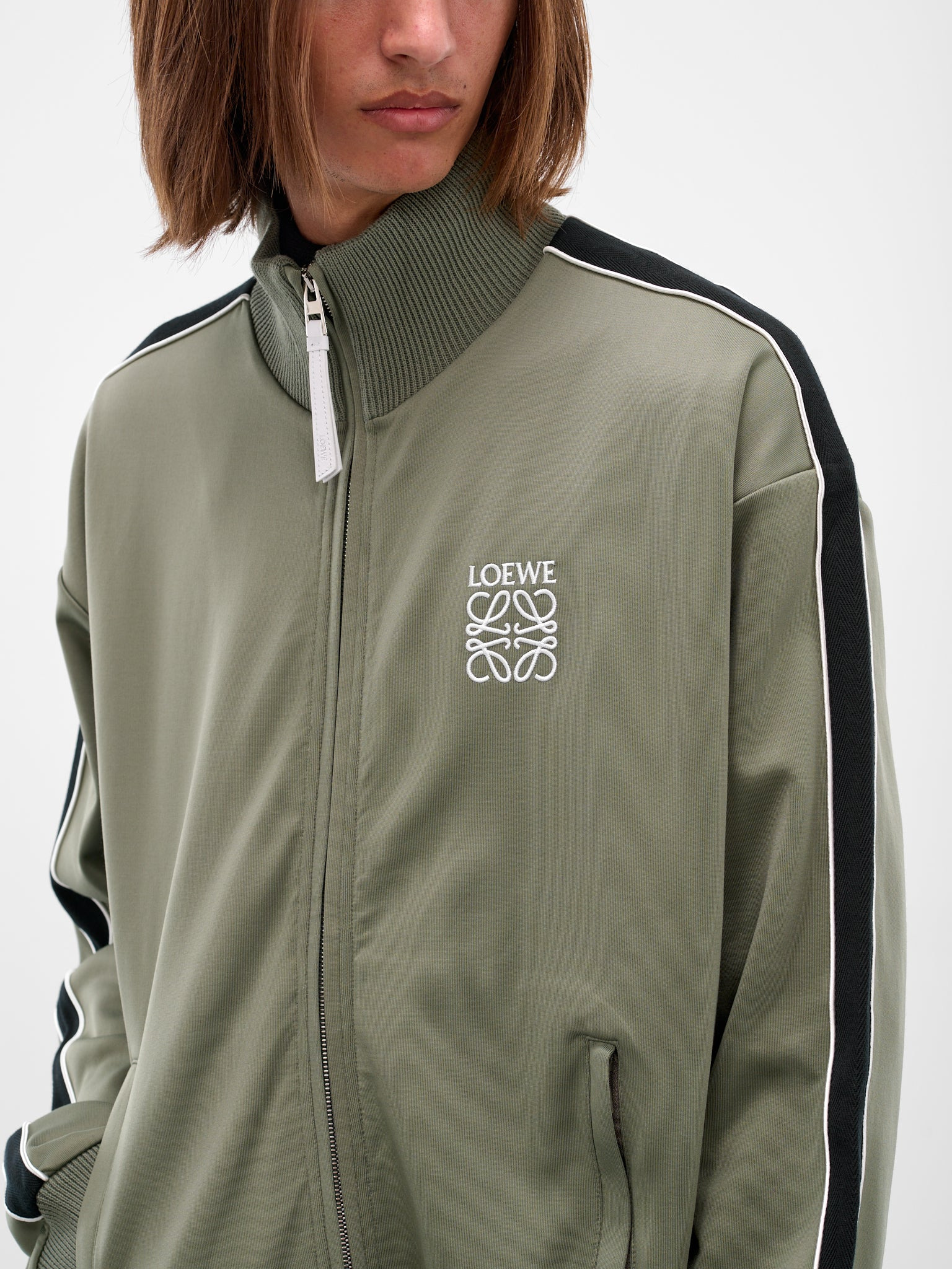Green Technical Jersey Tracksuit Jacket - 4
