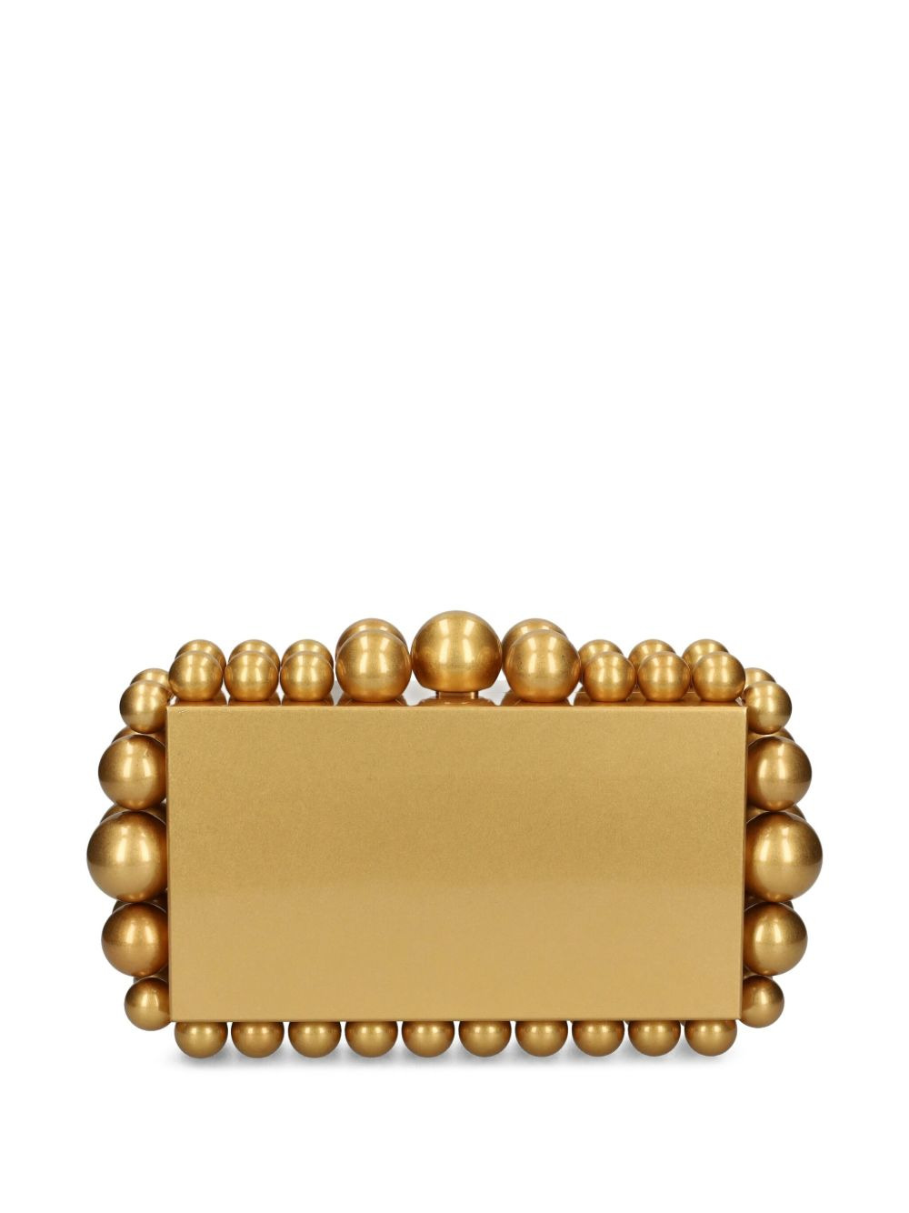 bead-embellished clutch bag - 2