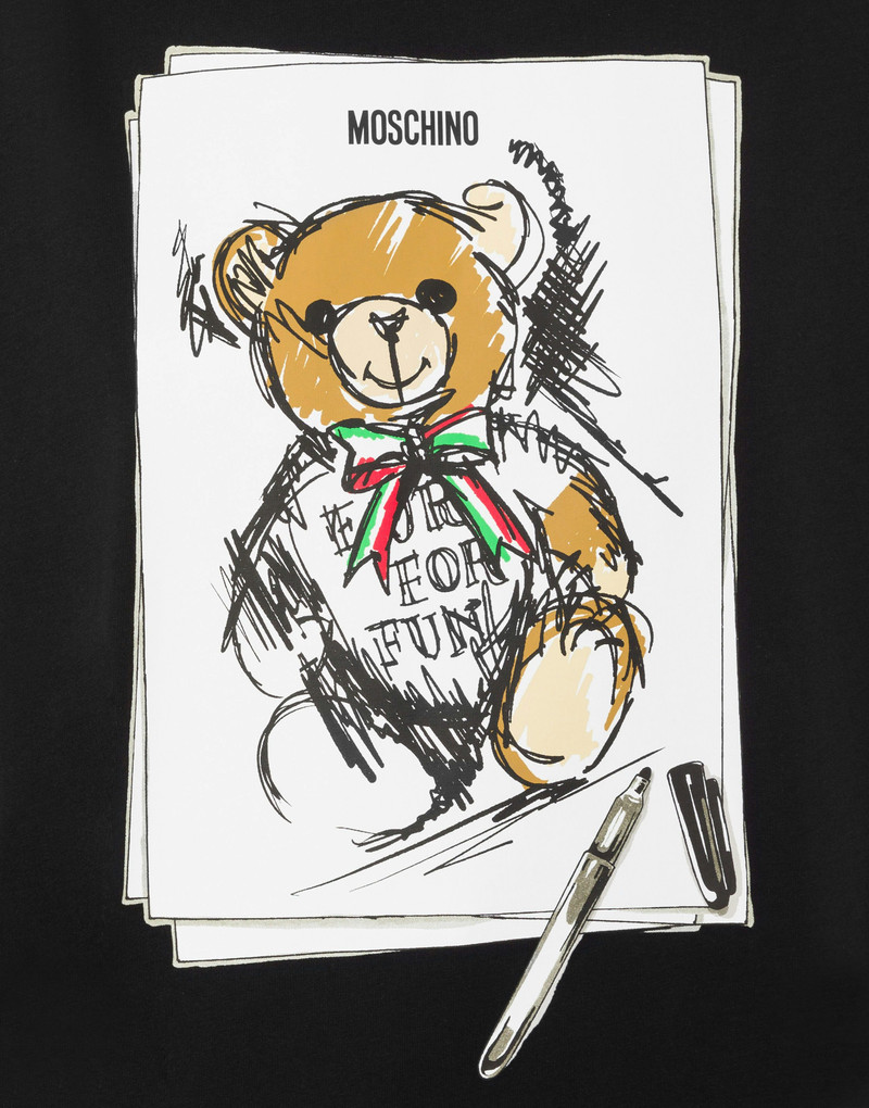 MOSCHINO TEDDY BEAR OVERSIZED T-SHIRT 4