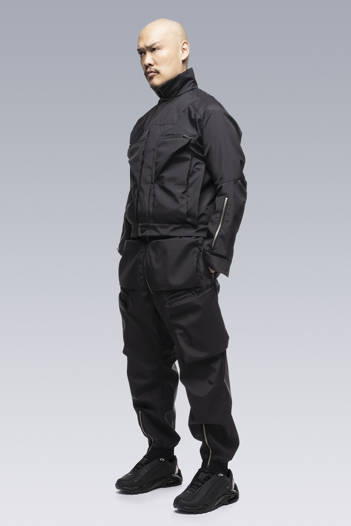 J86-GTB Composite Nylon Work Jacket Black - 20