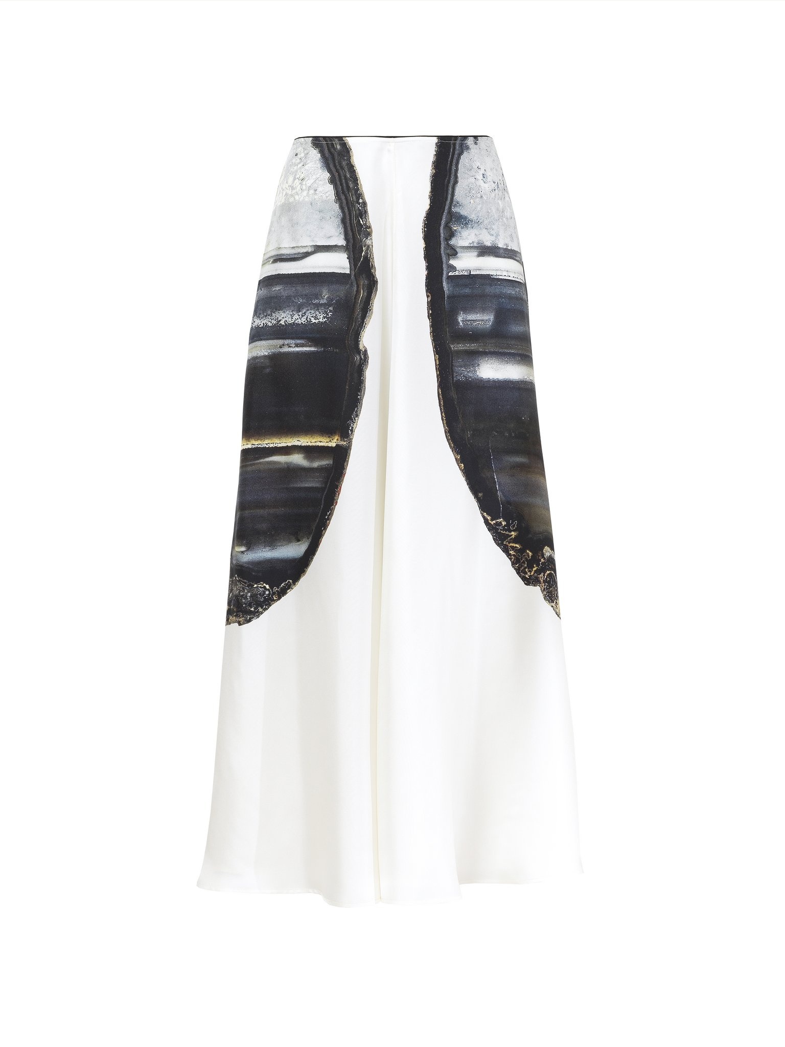 FLARED MAXI SKIRT - 1