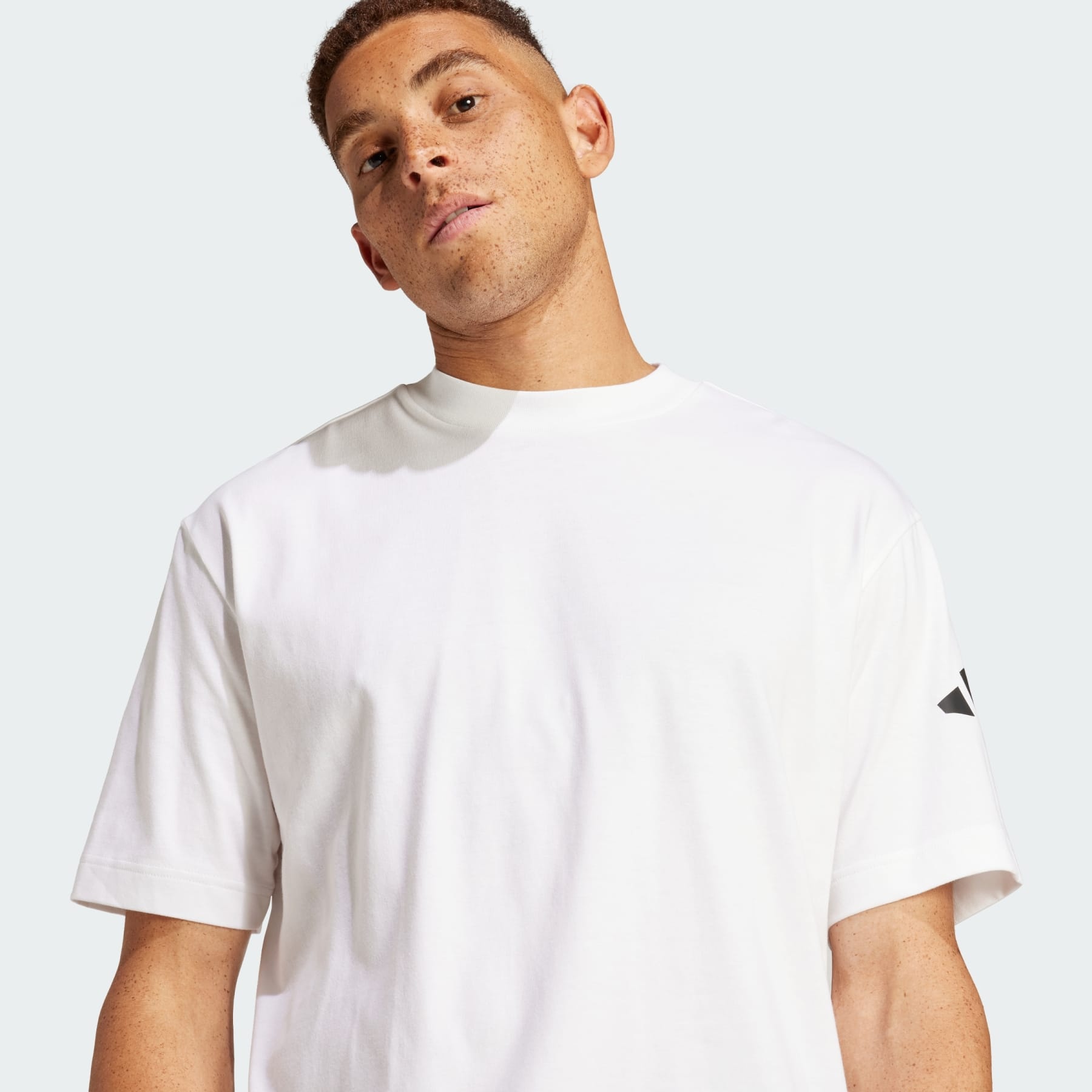 Essentials Loose Fit 3 Bar Logo Tee - 5