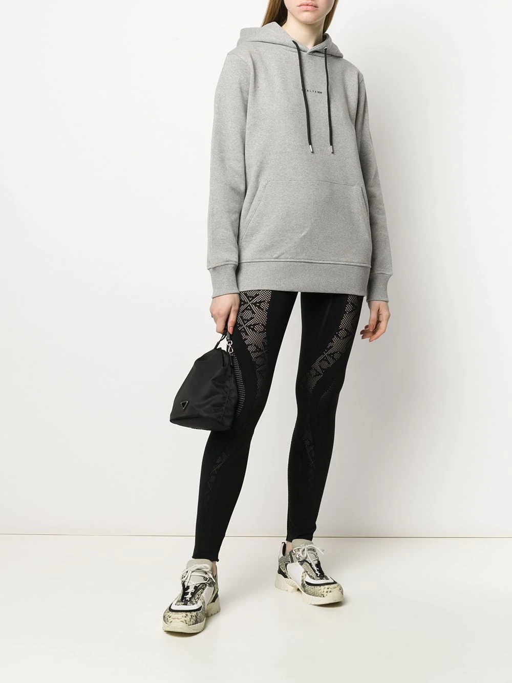 logo-print relaxed-fit hoodie - 2