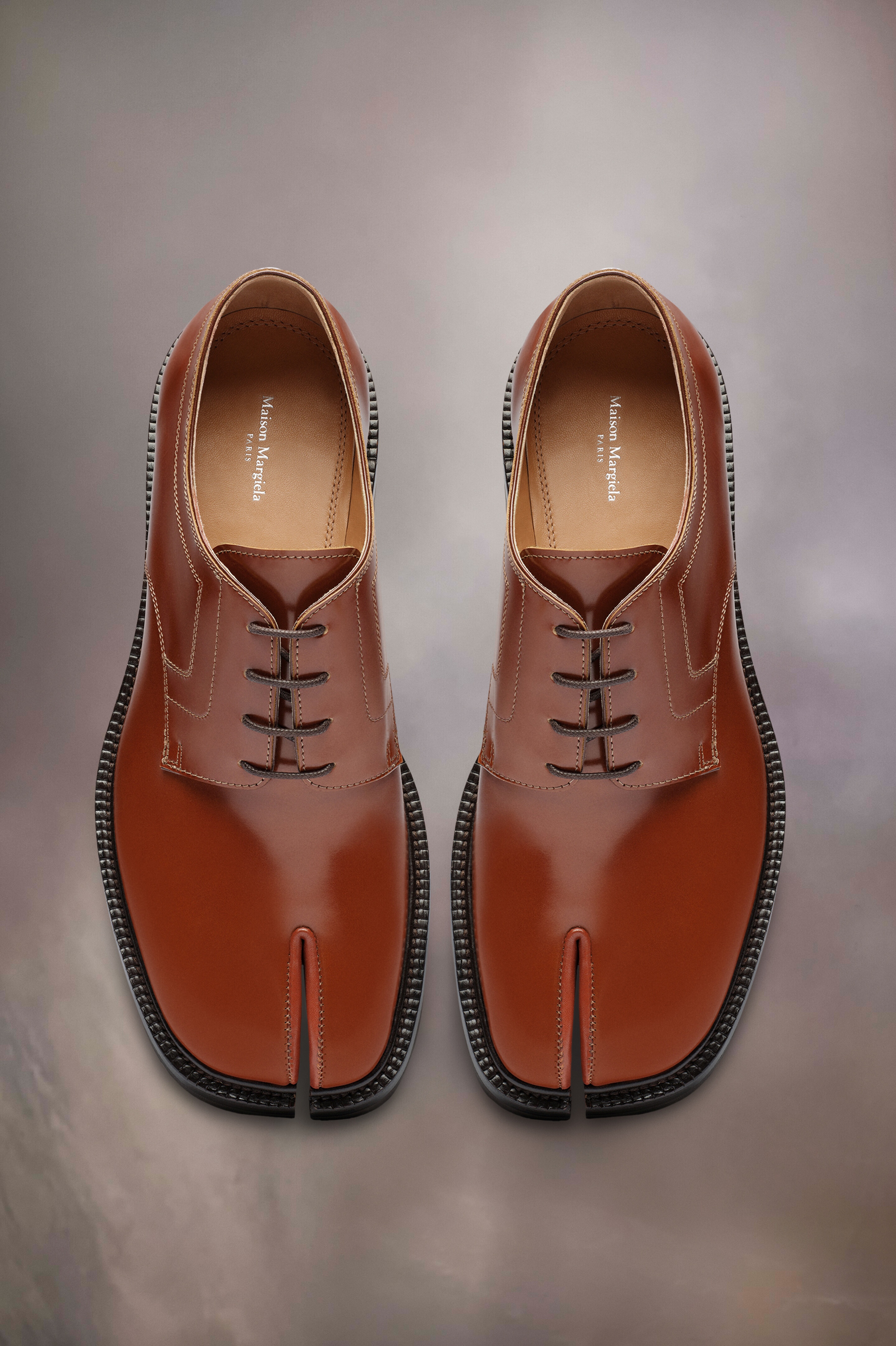 maison margiela tabi derby shoes