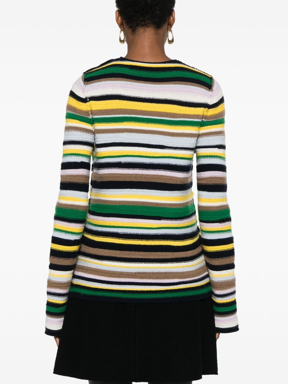 striped sweater - 4