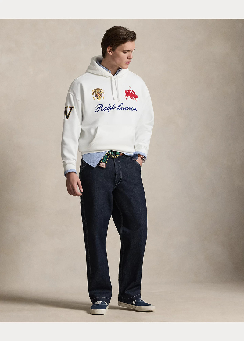 Relaxed Fit Heavyweight Fleece Hoodie 3