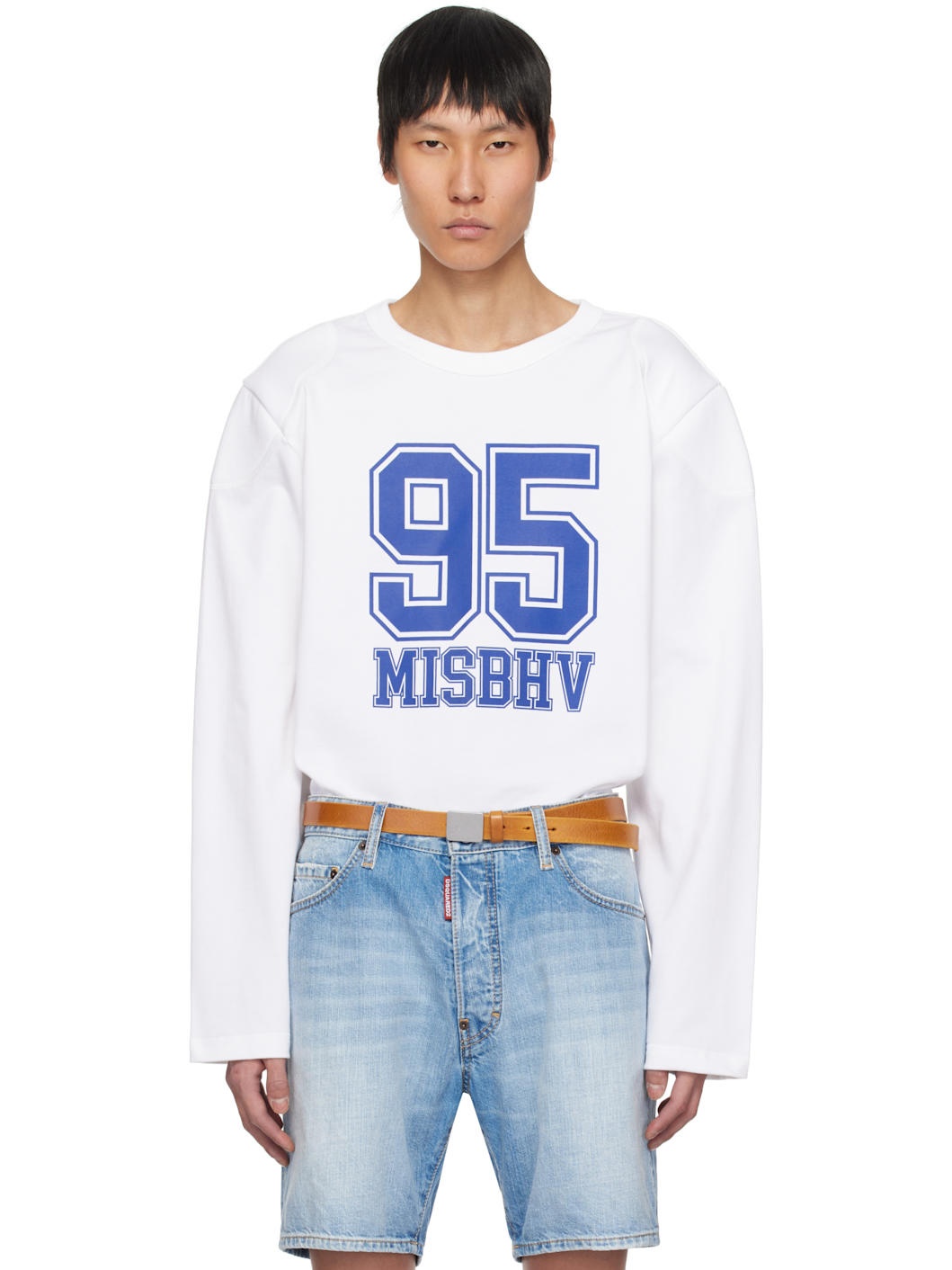 White 95 Longsleeve T-shirt - 1