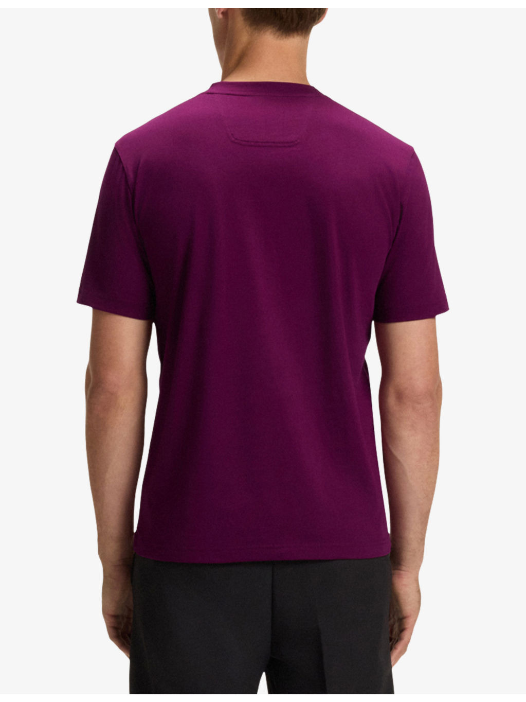 Brand-Print Short-Sleeve Cotton T-Shirt - 4