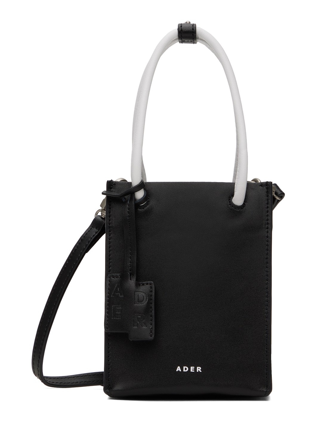 Black Small Shopper Tote - 1