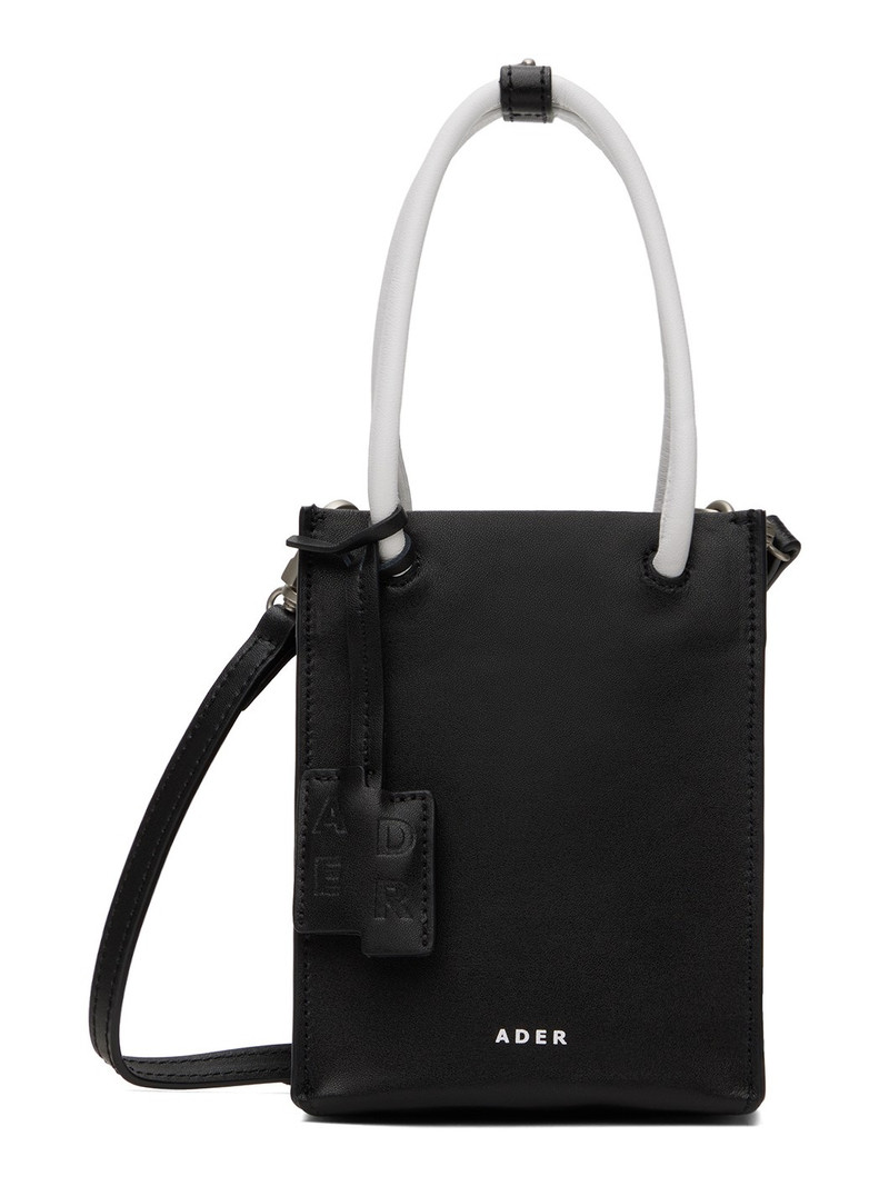 Black Small Shopper Tote 1