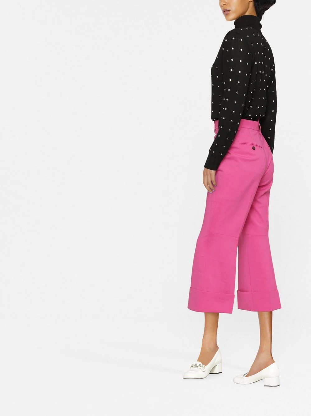 cropped tailored trousers - 4