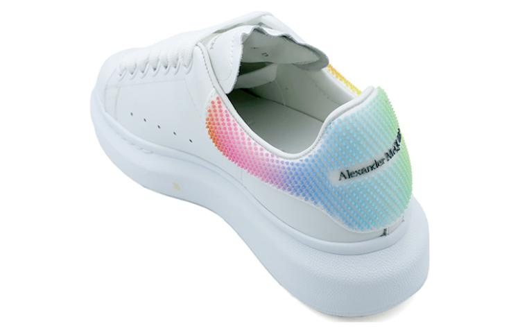 (WMNS) Alexander McQueen Larry Oversized Low-Top Sneakers 'White Multi' 708070WICG49035 - 5