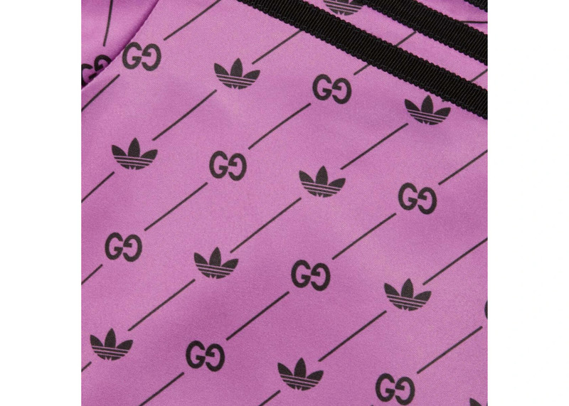 GUCCI Gucci x adidas Bomber Jacket Yellow/Purple outlook