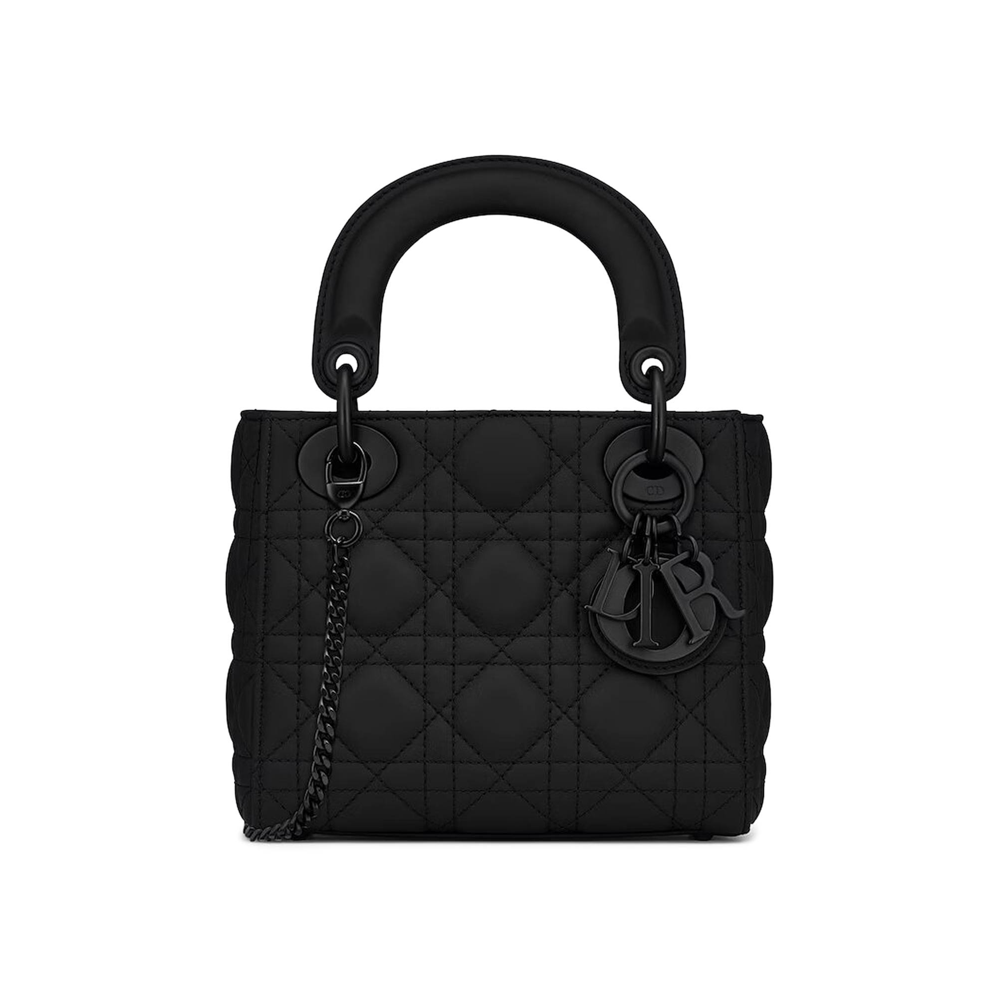 Dior Mini Lady Dior Bag 'Black Ultramatte' - 1