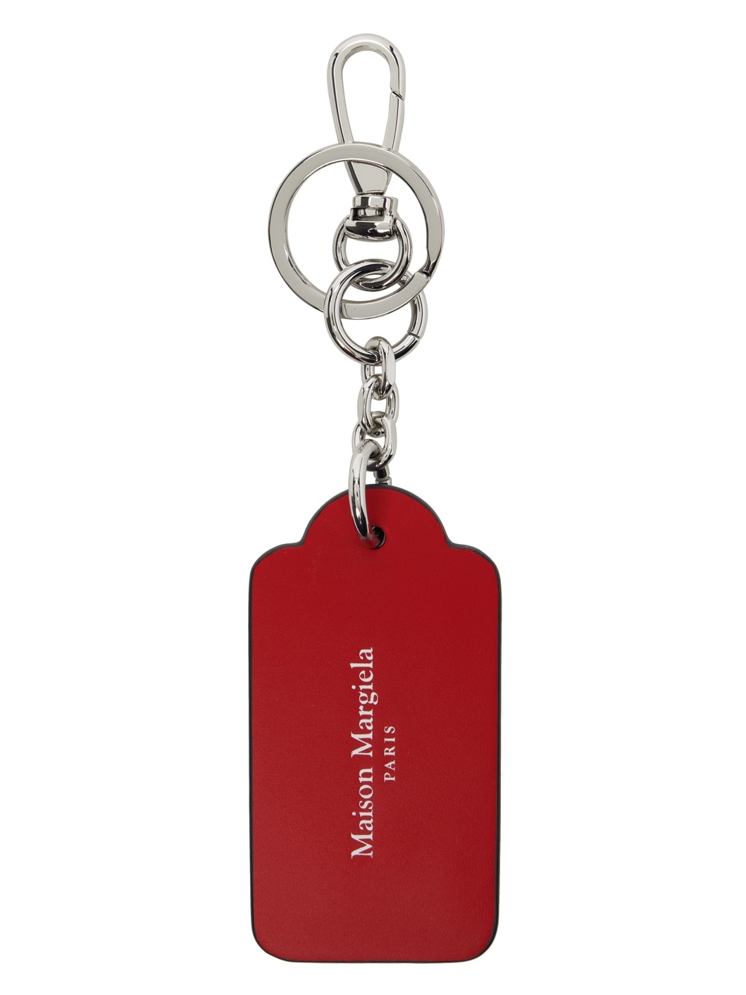 Red & Black Tag Keychain - 1