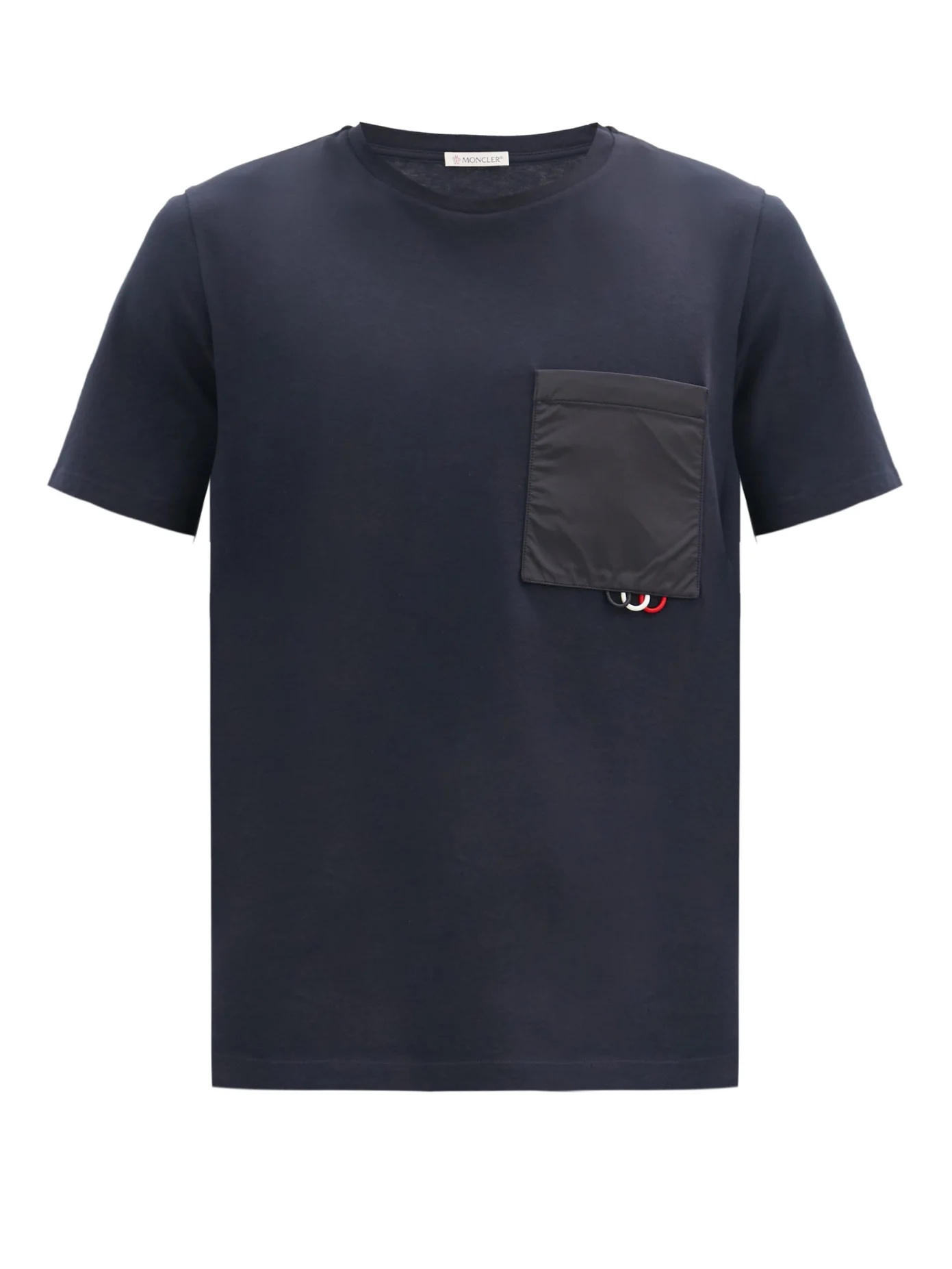 Pocket-loop cotton-jersey T-shirt - 1