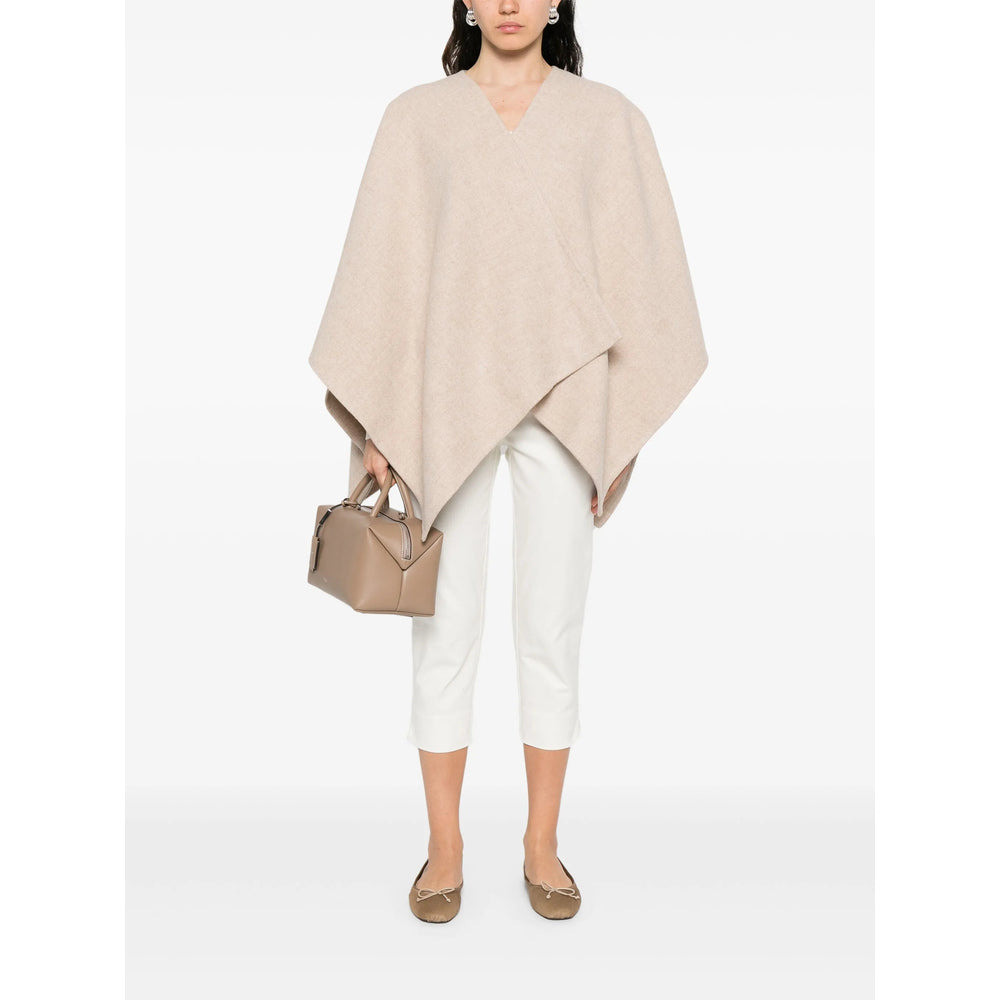 Max Mara Neutrals Jackets - Capes & Ponchos Women - 2
