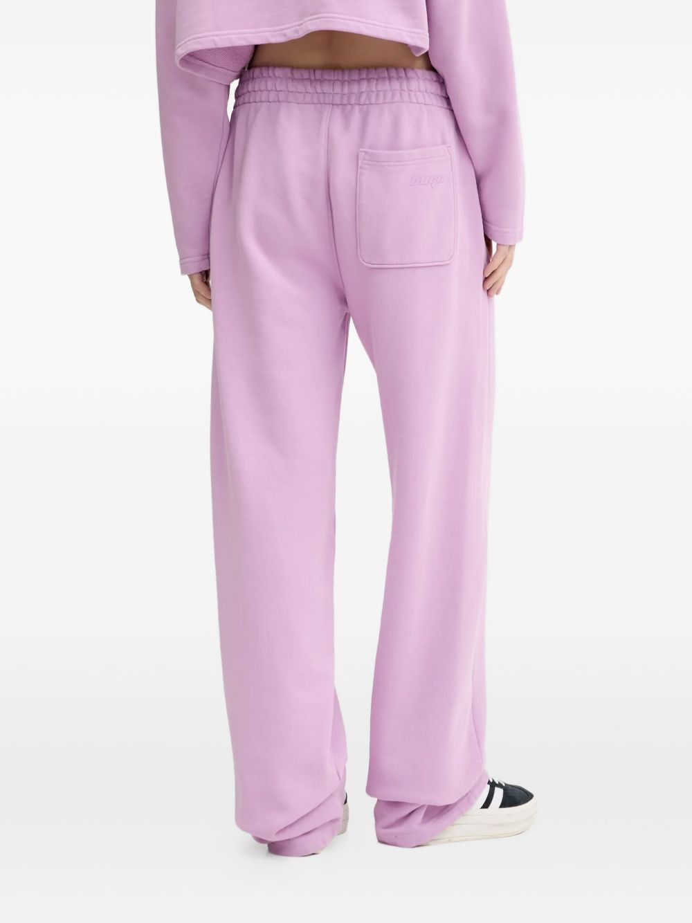 elastic-waistband trousers - 3