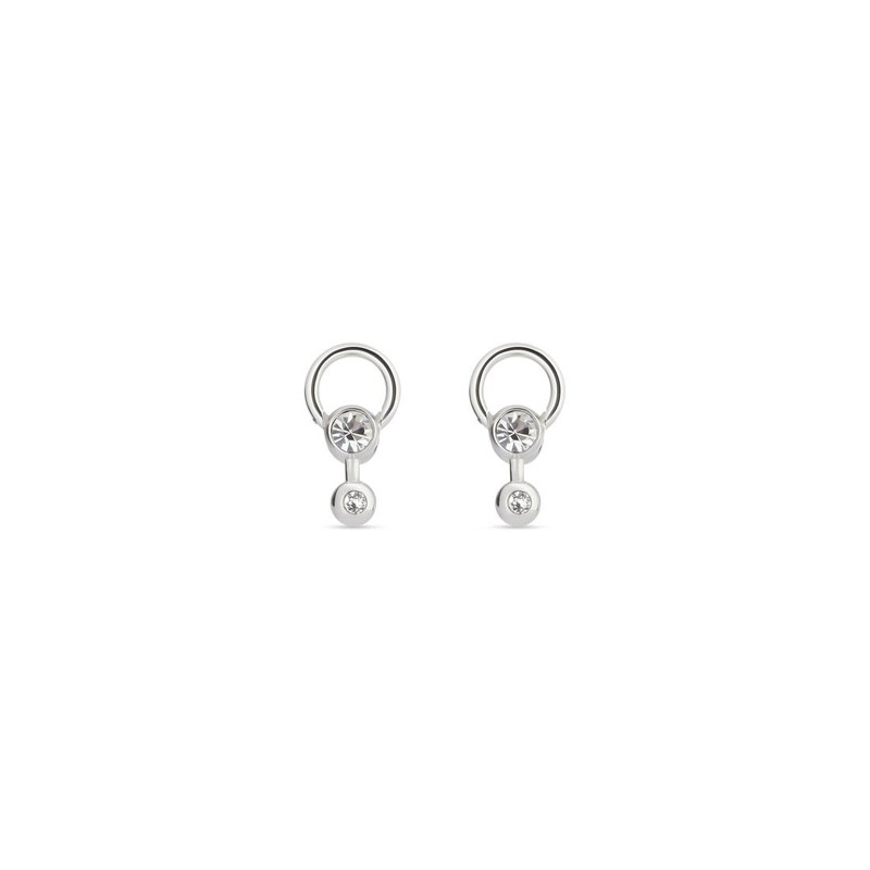 BALENCIAGA Force Ball Earrings in Silver outlook