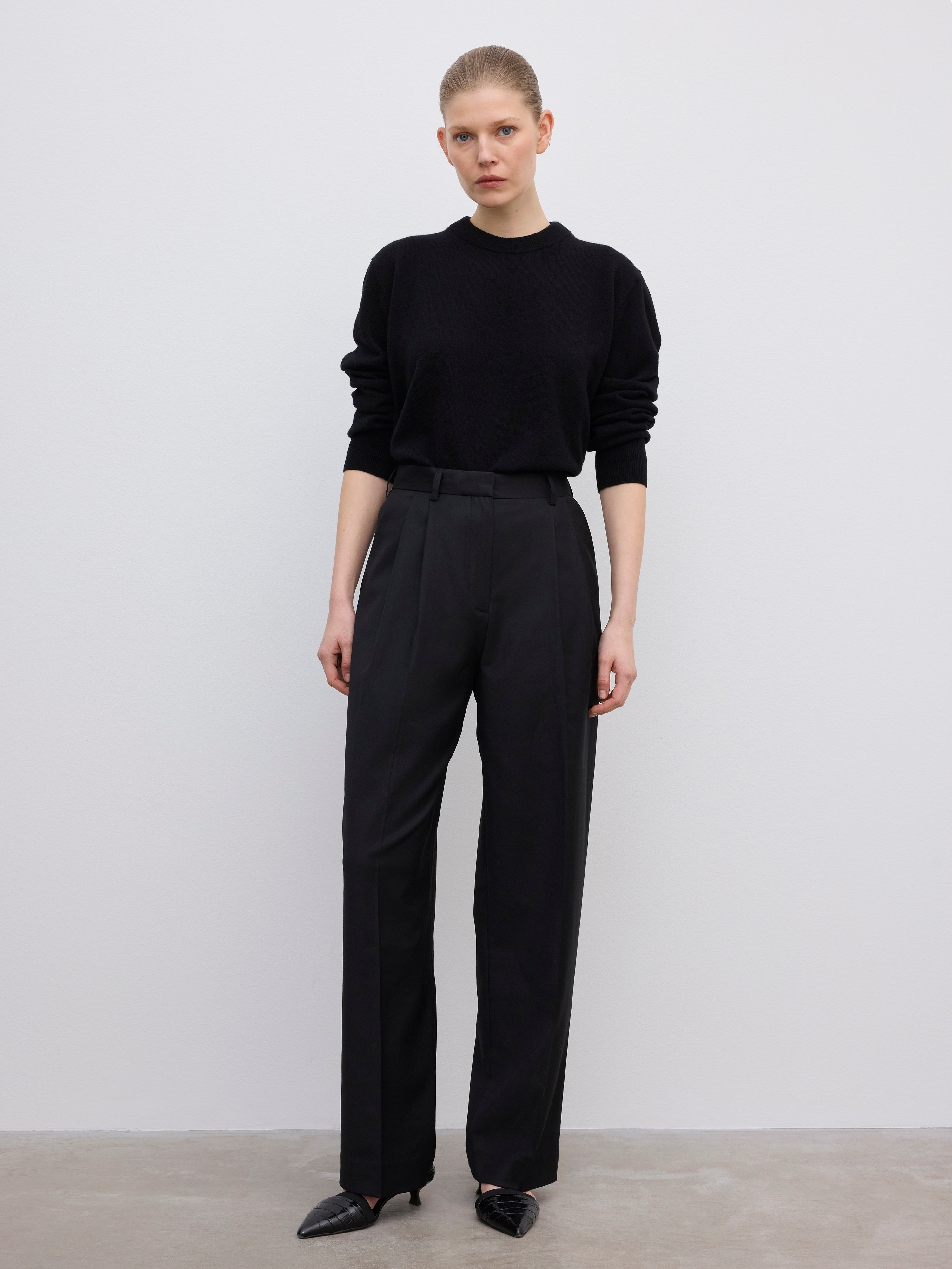 Wide Suit Trousers - 2