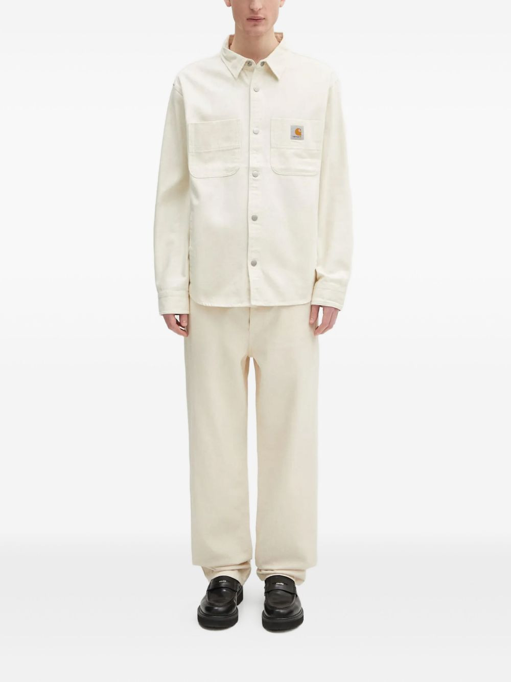 Clink patch-pocket overshirt - 2
