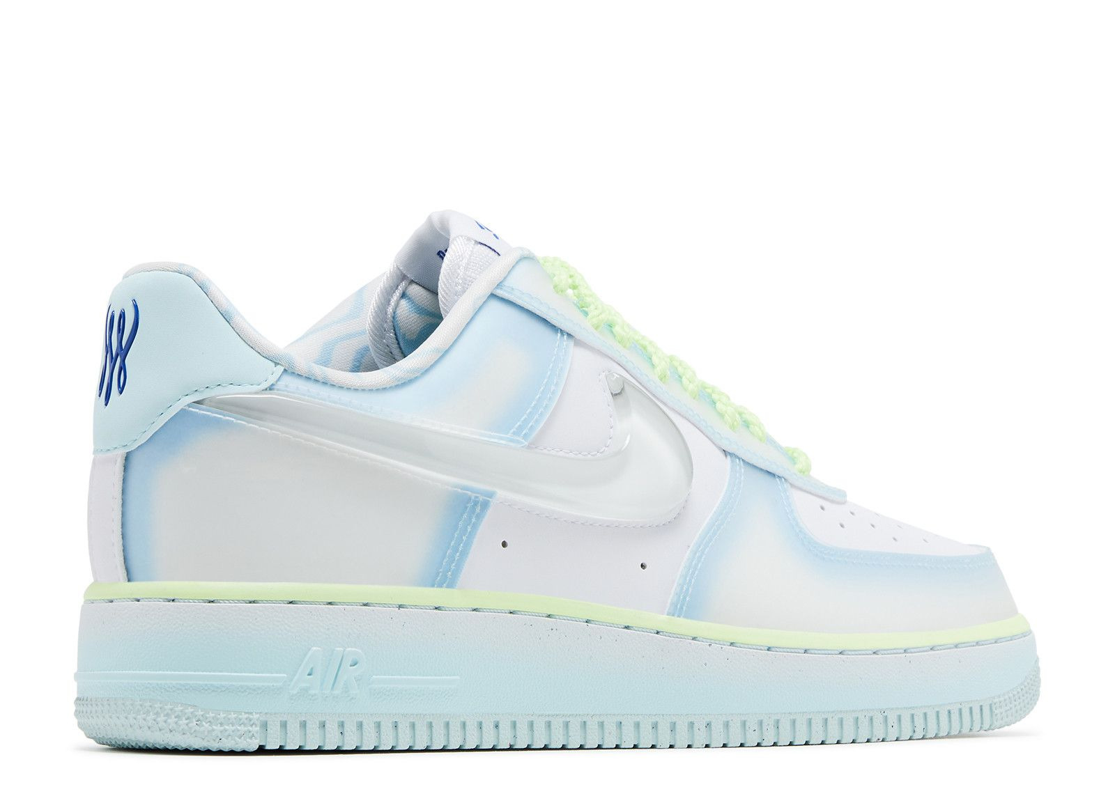 SERENA WILLIAMS DESIGN CREW X WMNS AIR FORCE 1 '07 'PSYCHIC BLUE' - 3