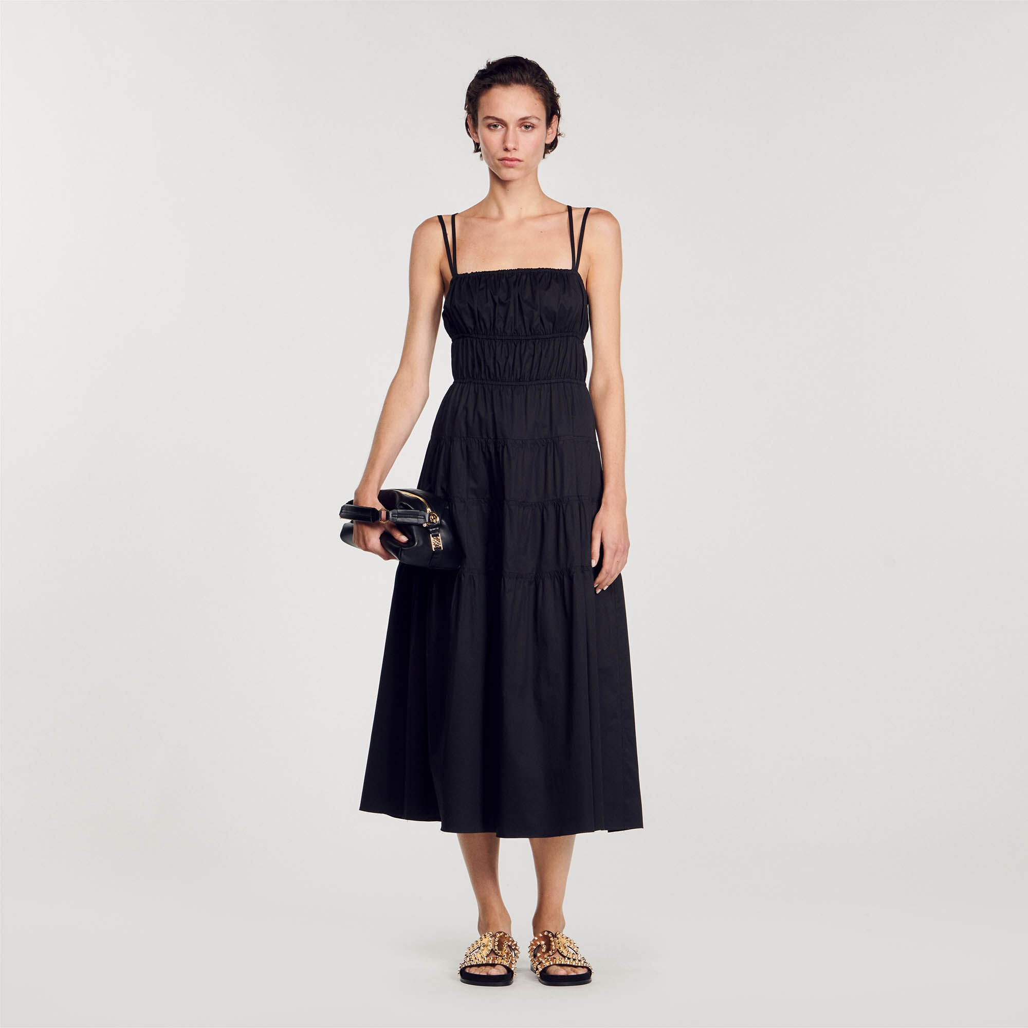 RUCHED MIDI DRESS - 2