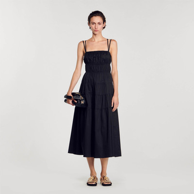 Sandro RUCHED MIDI DRESS outlook