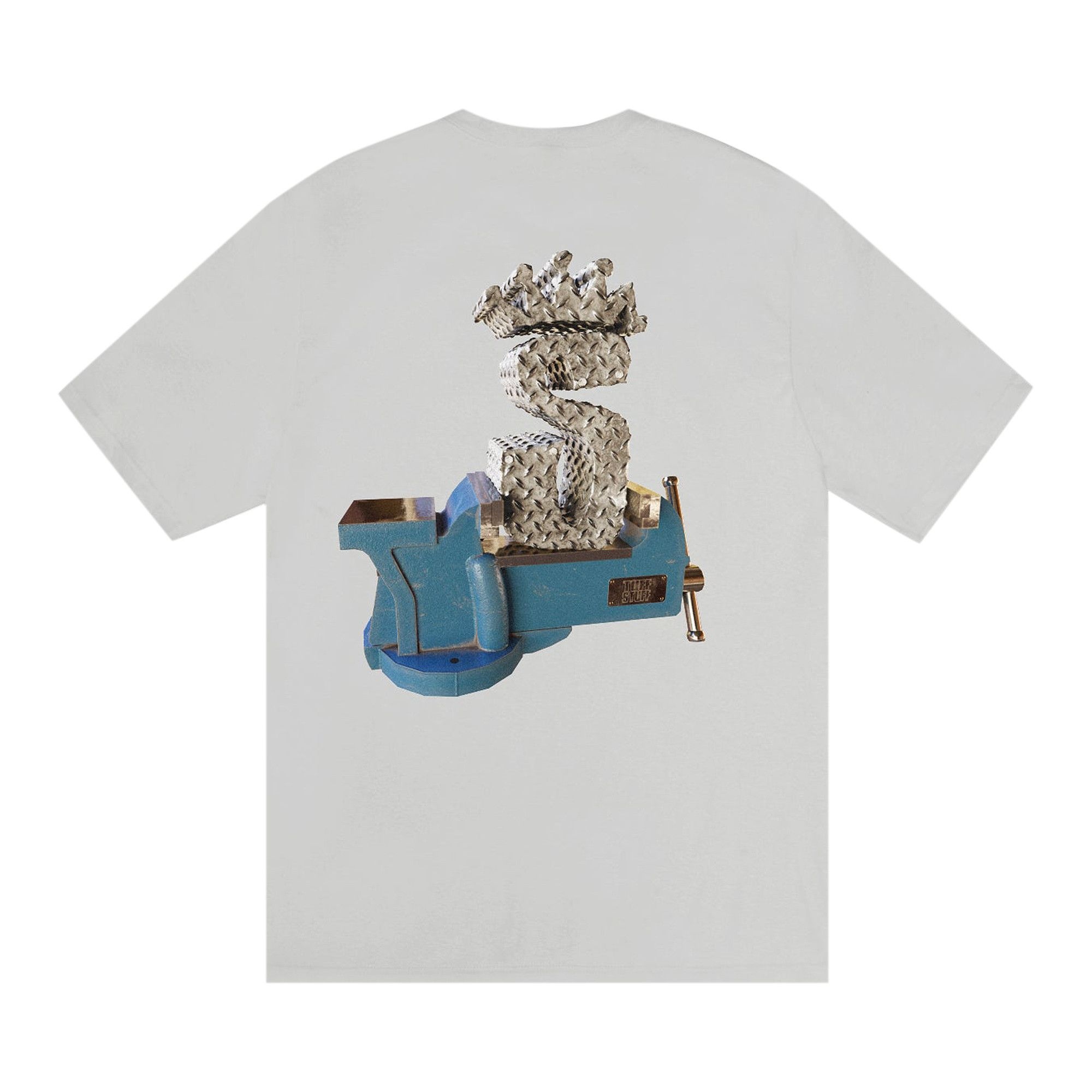 Stussy Tuff Stuff Tee 'Fog' - 2