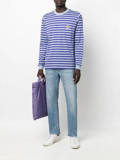 Carhartt striped long-sleeve T-shirt outlook