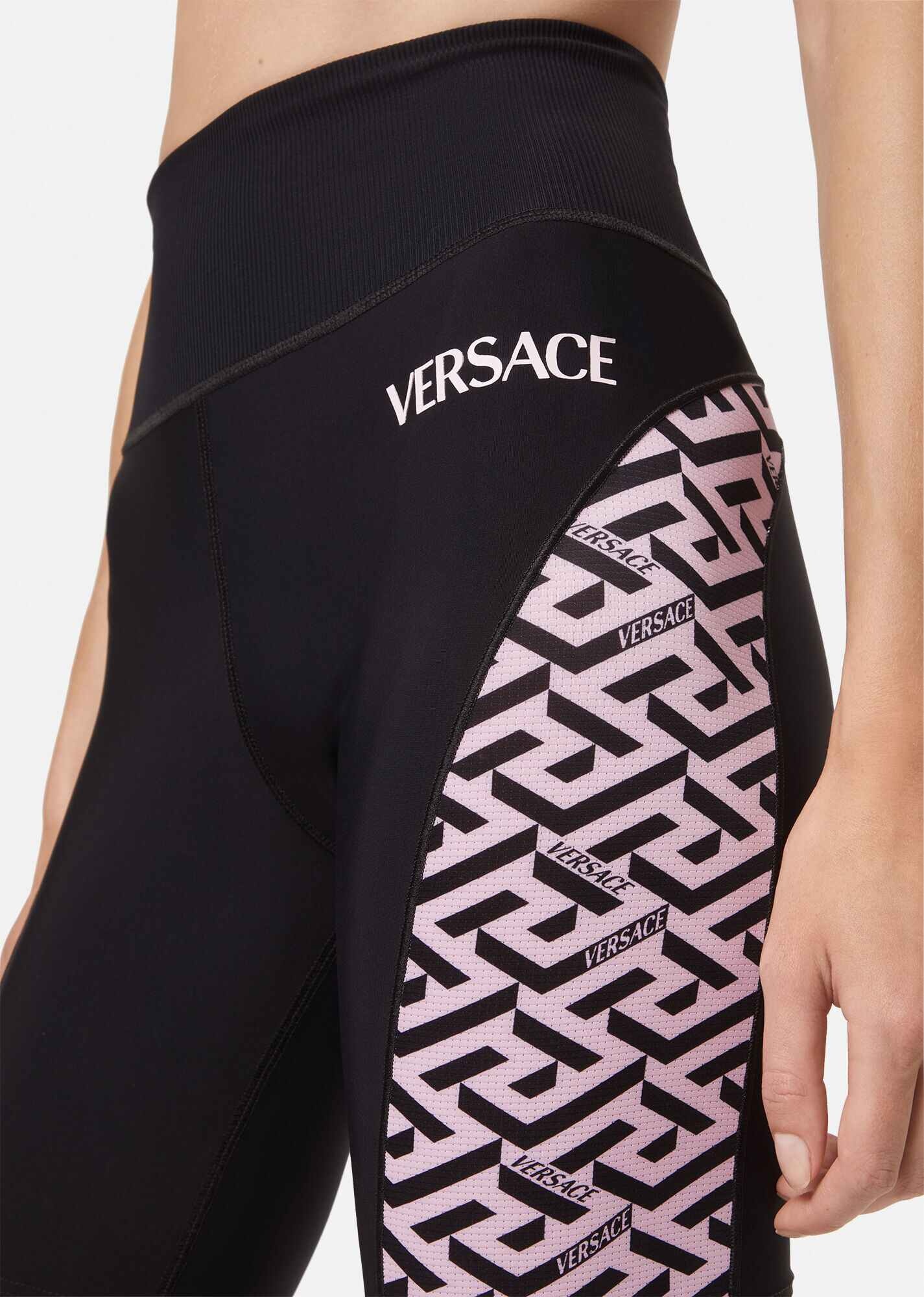 Greca Signature Accent Gym Shorts - 5