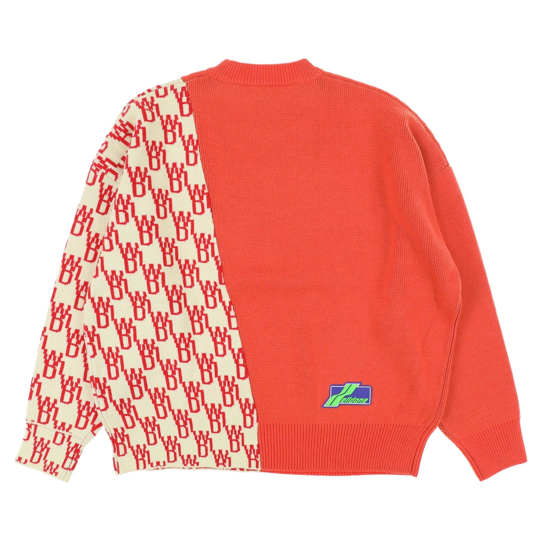 WD1 GRAPHIC MIX LOGO SWEATER / ORG - 2