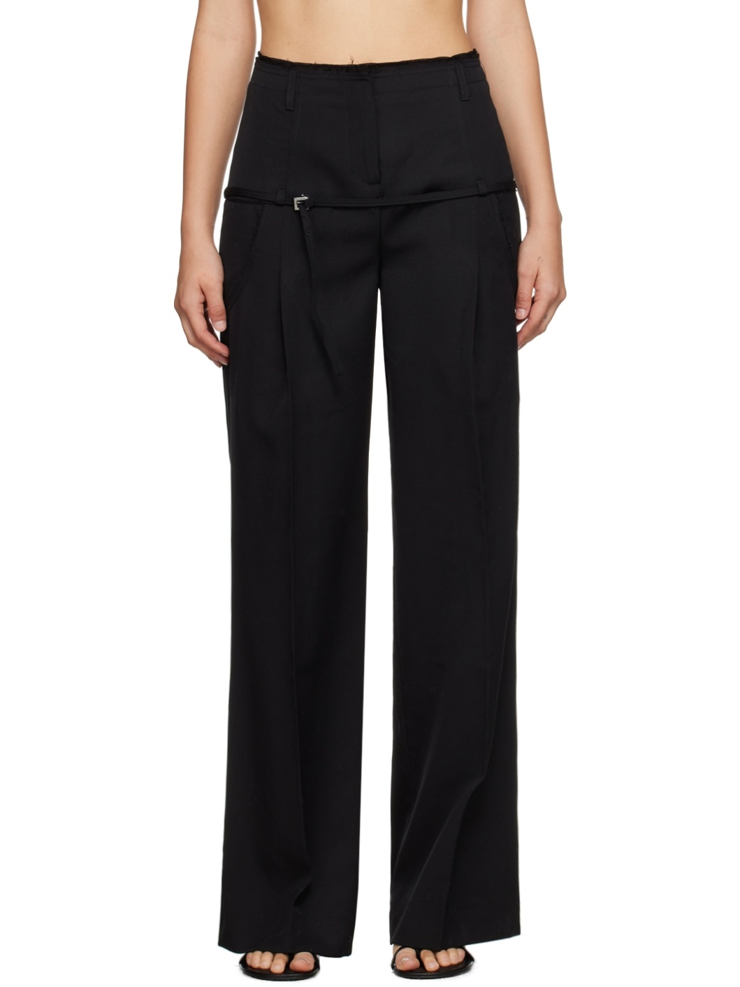 Black Le Chouchou 'Le Pantalon Criollo' Trousers - 1