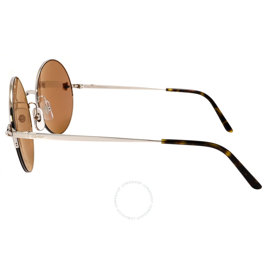 Cartier Violet Round Ladies Sunglasses CT0022S 003 58 - 3