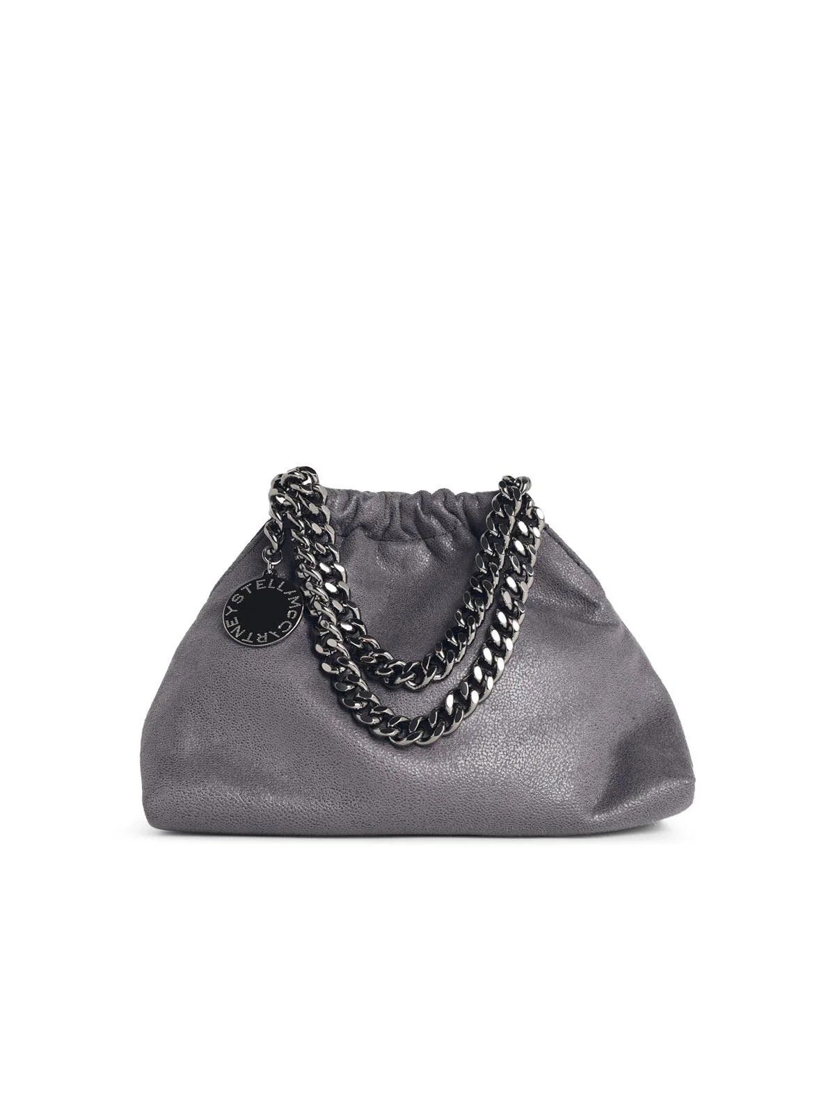 Stella Mccartney 'Falabella Coulisse' Mini Bag In Grey 'Shaggy Deer' Women - 1