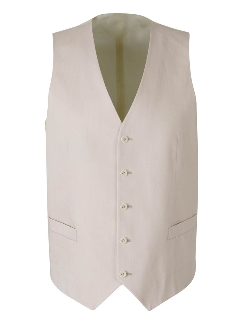 Canali three-piece suit outlook