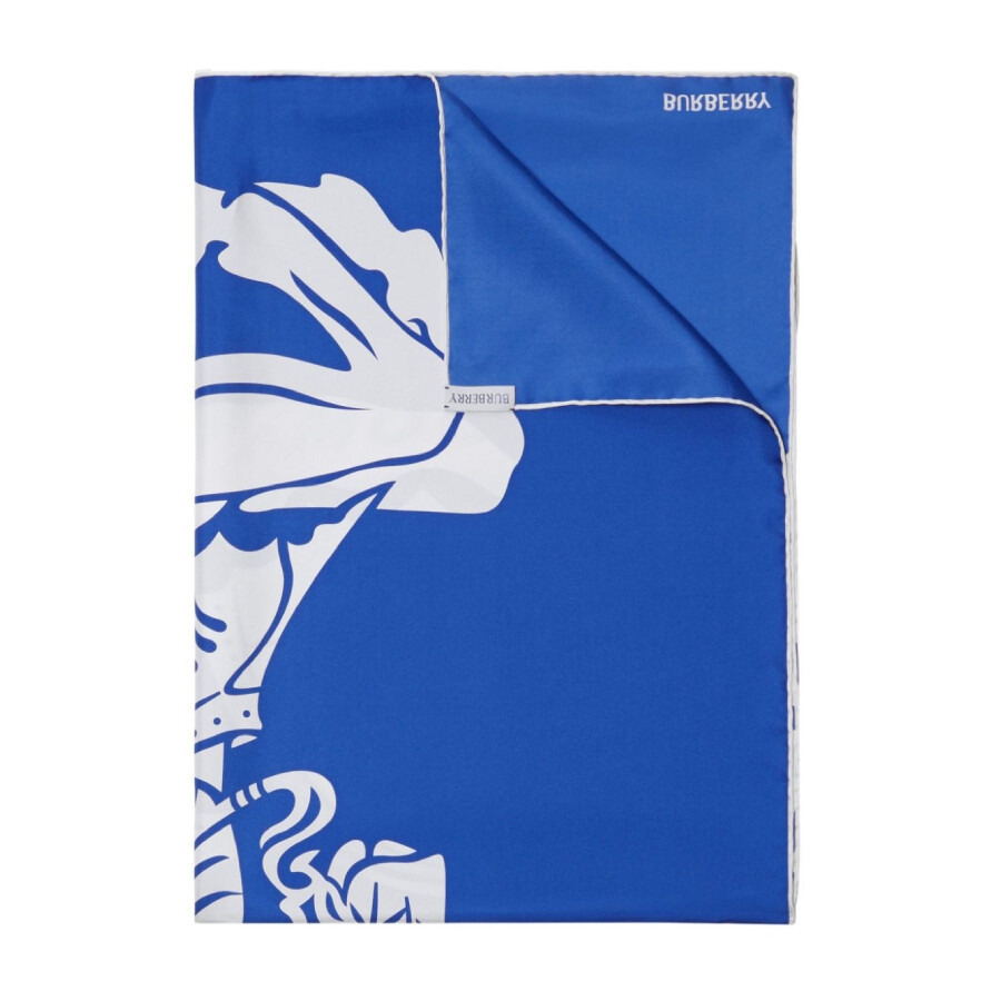 Burberry Knight Emblem Silk Scarf - 4