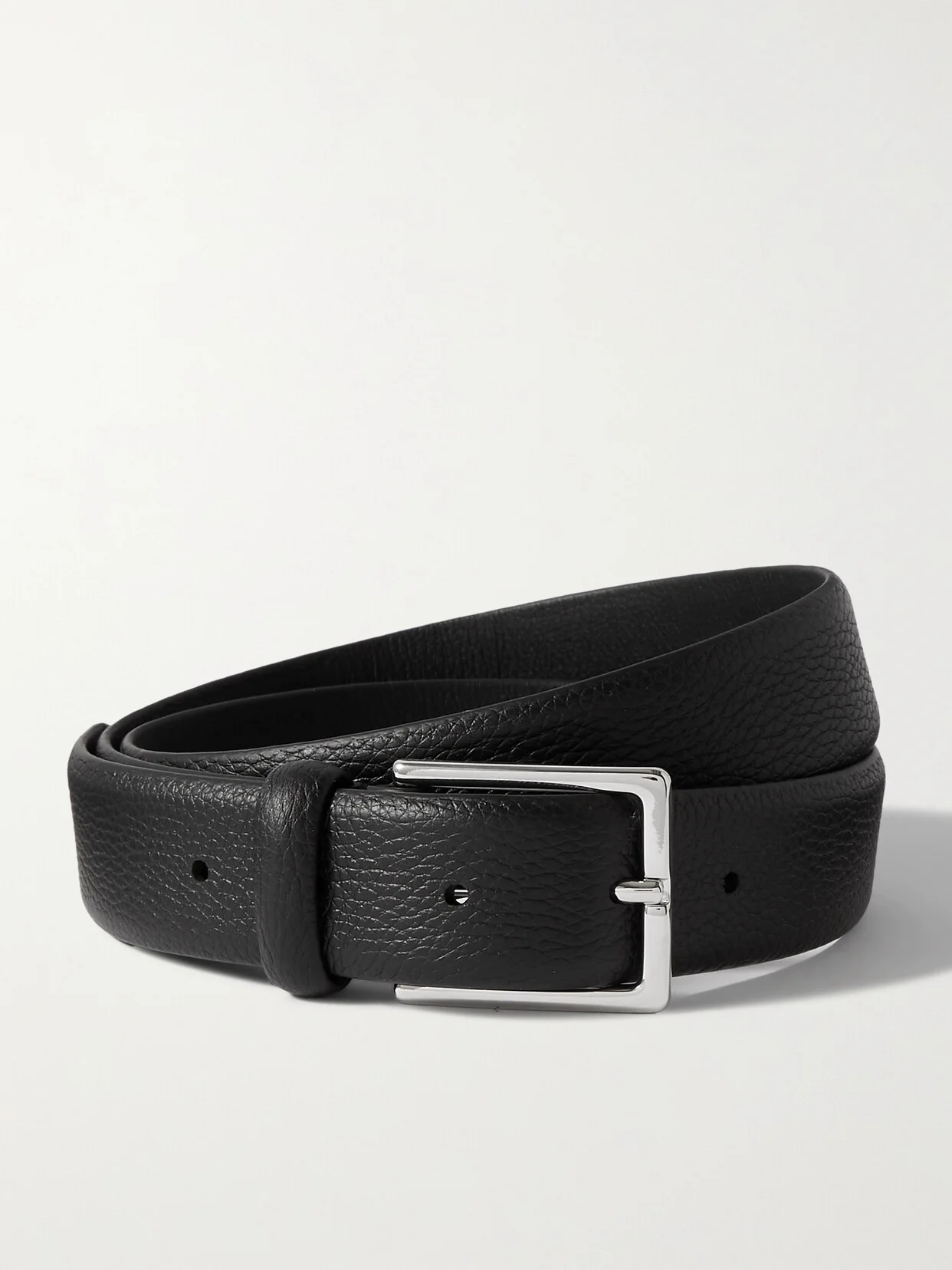 Textured-leather Belt - 1
