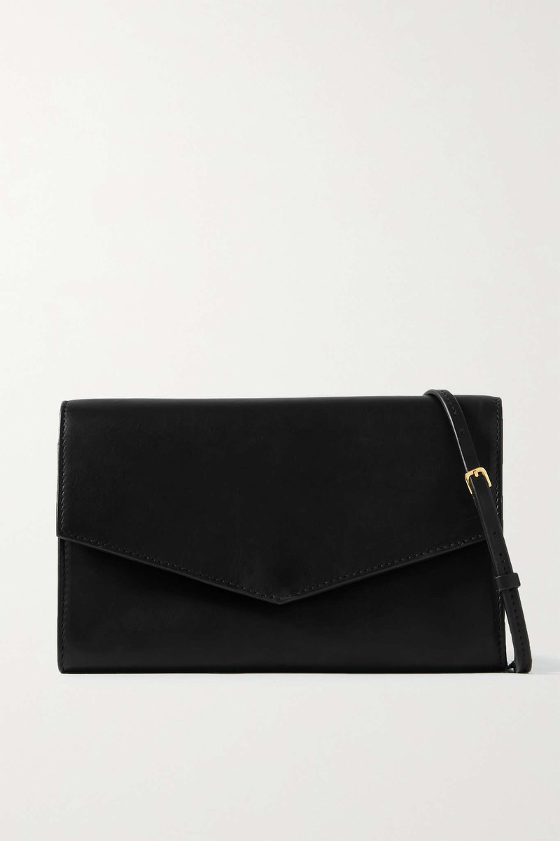 Envelope leather shoulder bag 1