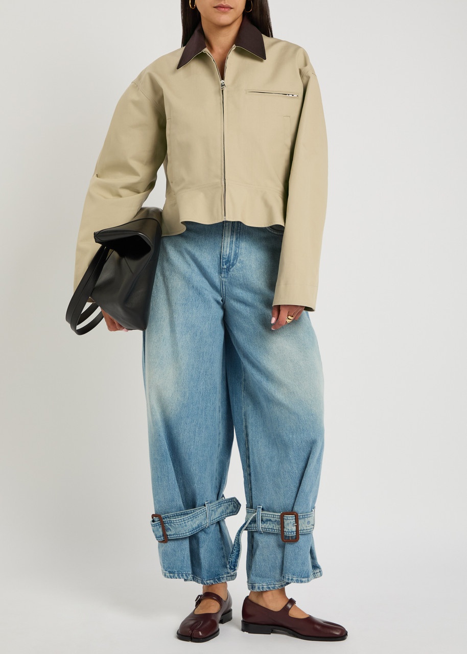 JW Anderson Peplum Cotton Jacket - 4