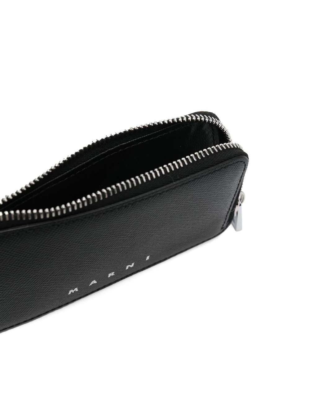 logo-print zip-up wallet - 3