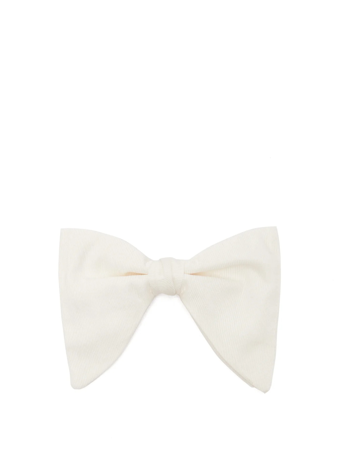 Butterfly silk-faille bow tie - 1