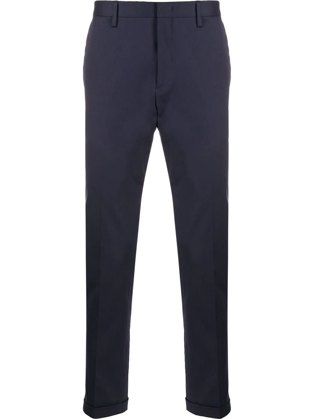 tapered leg tailored trousers - 1